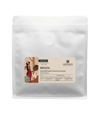 BRASILE Dulce Suenos - Decaffeinated coffee